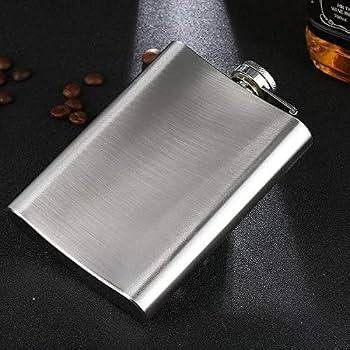 قمقمه کتابی استیل سایز 8oz گنجایش 250 میل